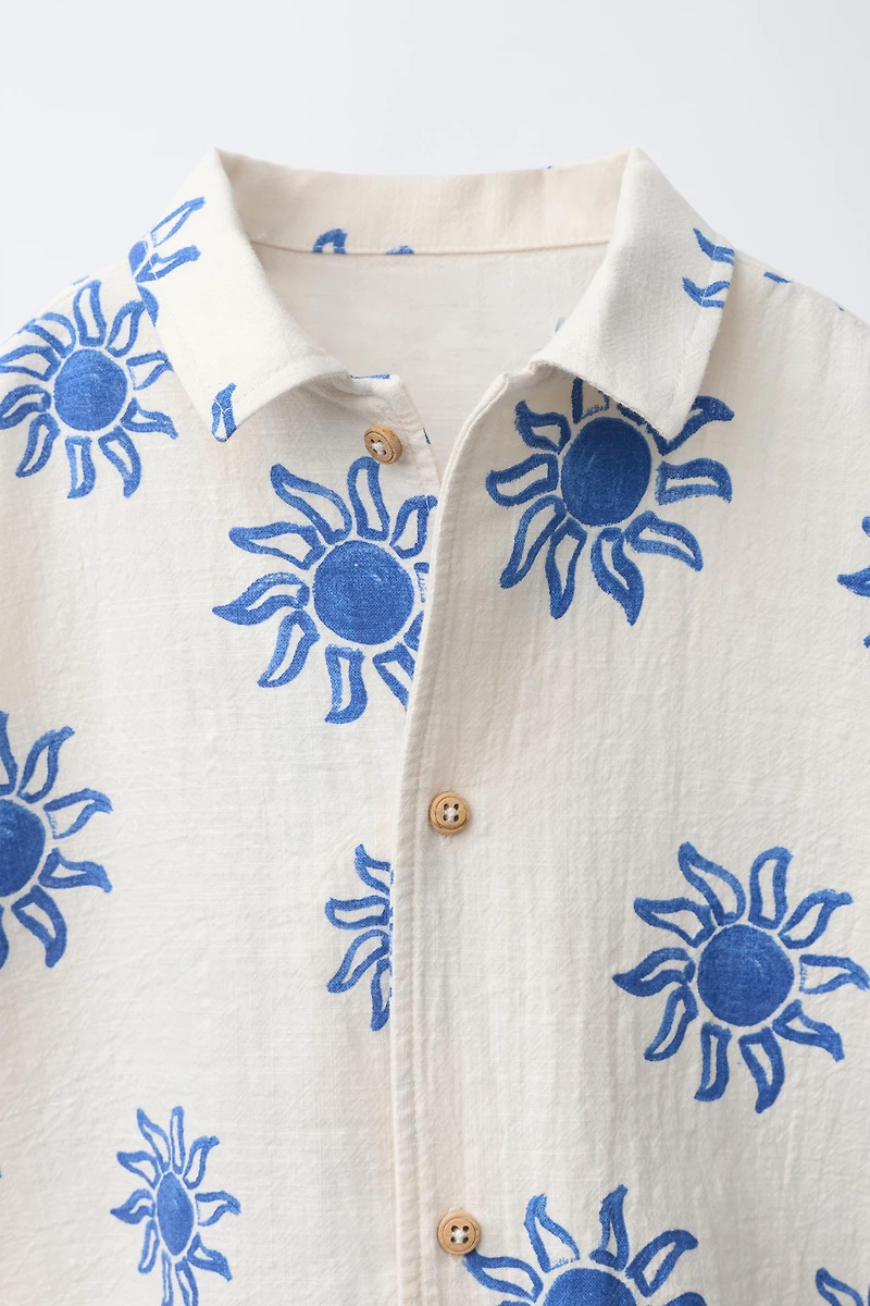 SUN PRINT SHIRT