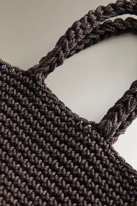 MINI WOVEN EFFECT BAG