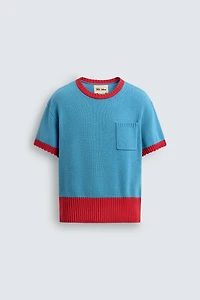 T-SHIRT EN MAILLE CONTRASTE HARRY LAMBERT FOR ZARA X DISNEY