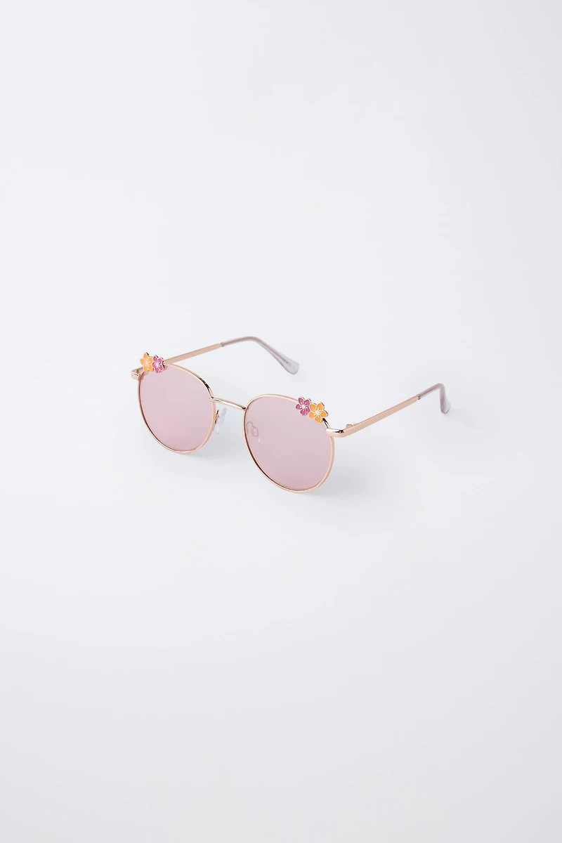LUNETTES DE SOLEIL MÉTALLIQUES HIBISCUS