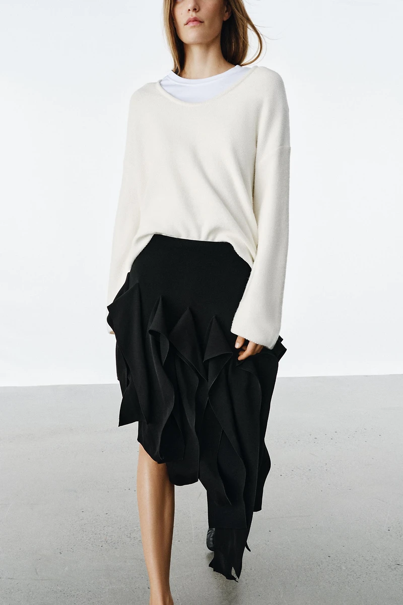 JUPE ASYMÉTRIQUE ZW COLLECTION