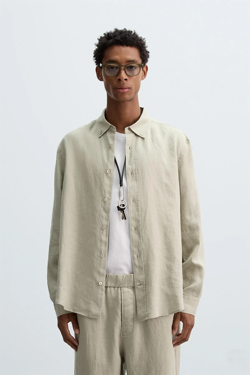 100% LINEN SHIRT
