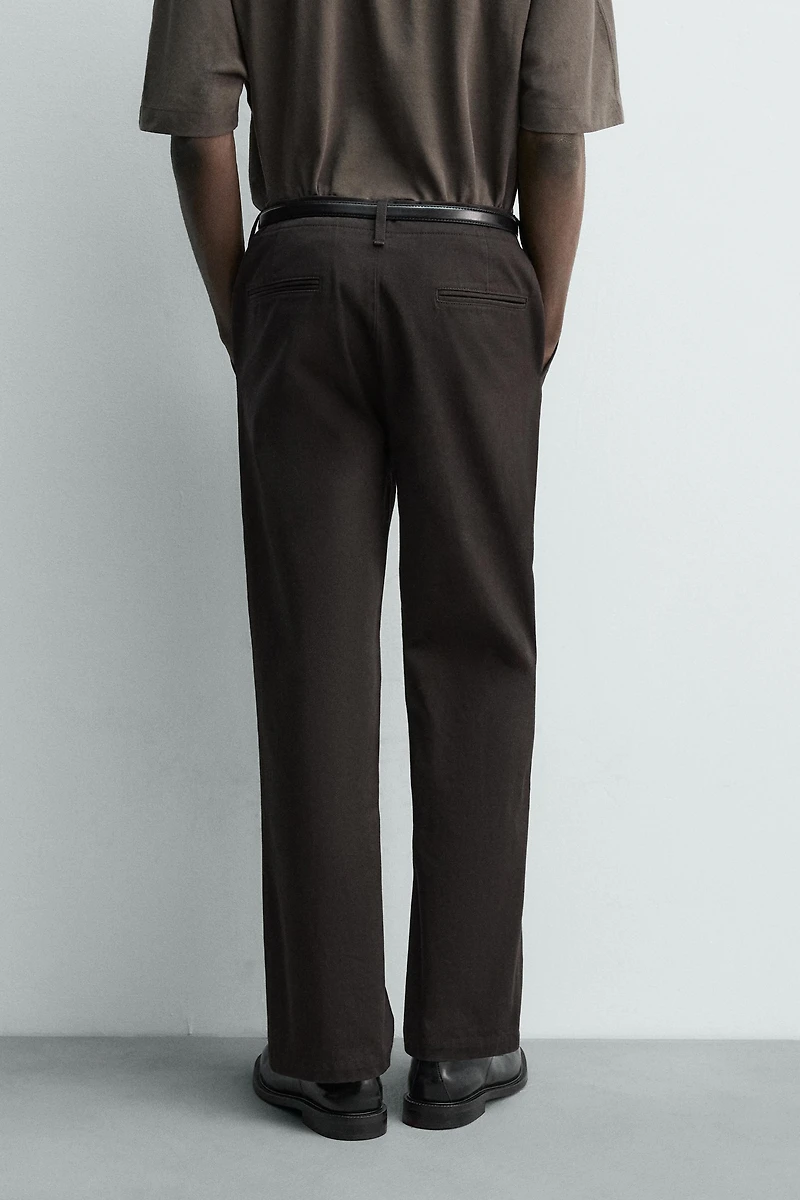 REGULAR FIT CHINO PANTS