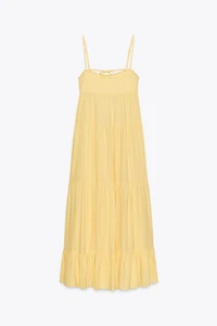 OPEN BACK PANEL DRESS
