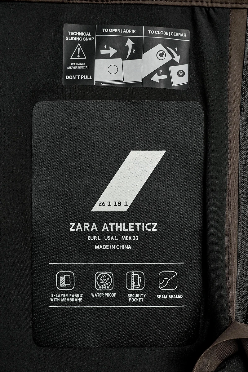 PANTALON SHELL MATELASSÉ SKI RECCO® IMPERMÉABLE