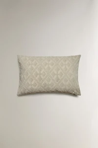HOUSSE DE COUSSIN JACQUARD