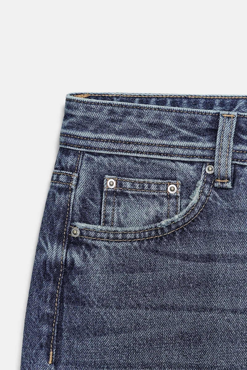 Z1975 LOW RISE STRAIGHT JEANS
