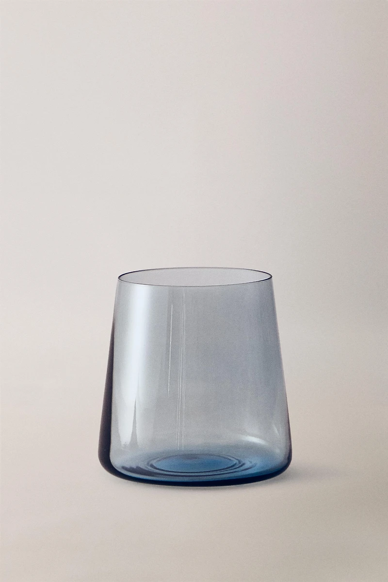 CONICAL CRYSTALLINE TUMBLER