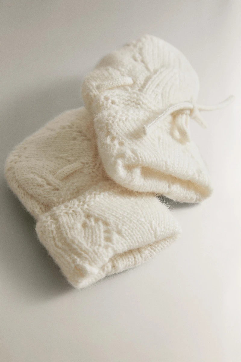 CHAUSSONS BÉBÉ CACHEMIRE