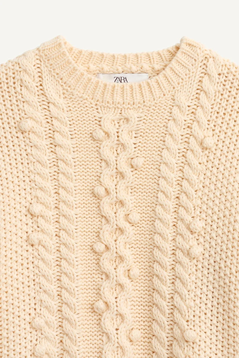 LIMITED EDITION EMBROIDERED KNIT DRESS