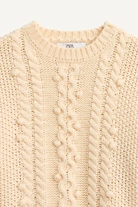 LIMITED EDITION EMBROIDERED KNIT DRESS