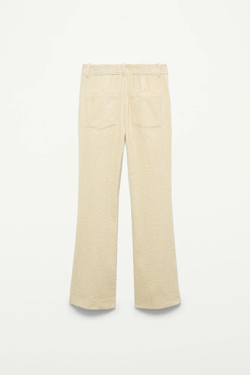 FLARE CORDUROY PANTS - THE ITEM ZARA WOMAN