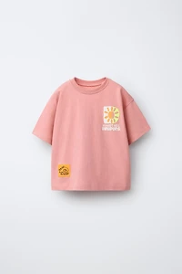 T-SHIRT IMPRIMÉ SOLEIL