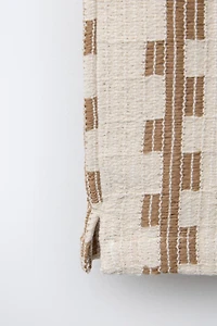 PRINTED TEXTURED SHORTS