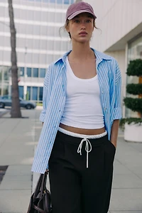 BASIC POPLIN SHIRT