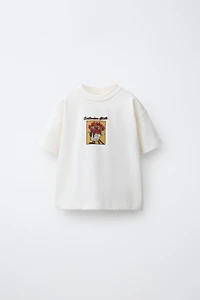 T-SHIRT FLEURS BRODÉES