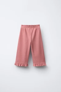 RUFFLED WAFFLE CULOTTES