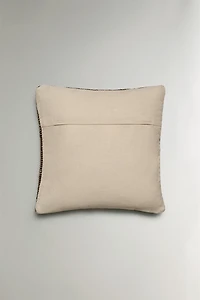 JUTE THROW PILLOW COVER