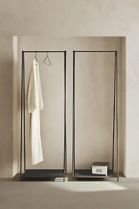 PORTANT DE VÊTEMENTS MÉTAL AVEC BASE