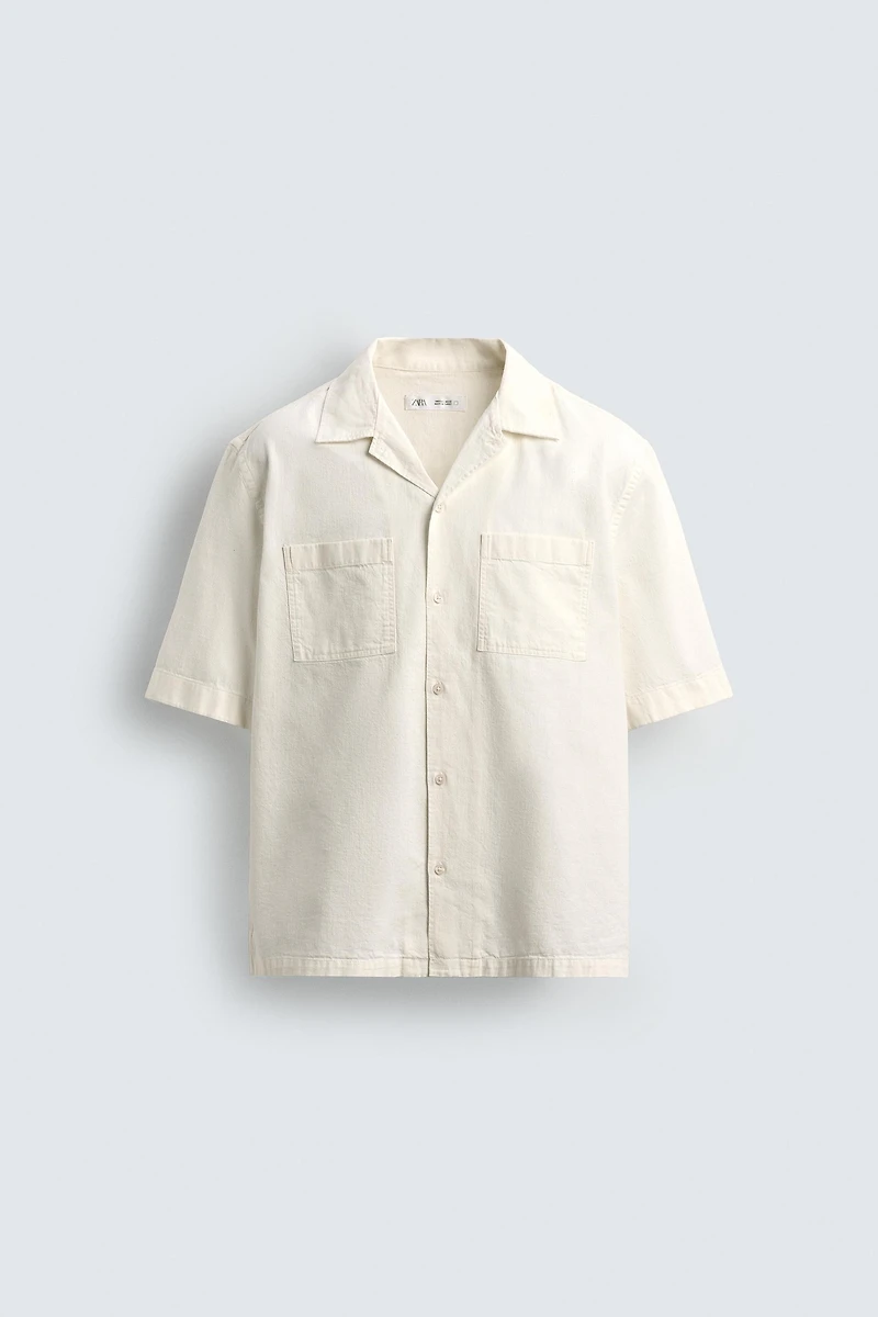 COTTON - LINEN SHIRT