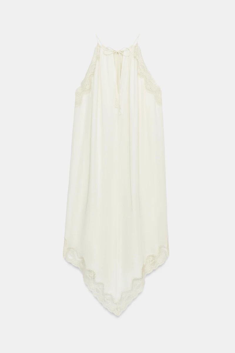 ZW COLLECTION COMBINATION LACE DRESS