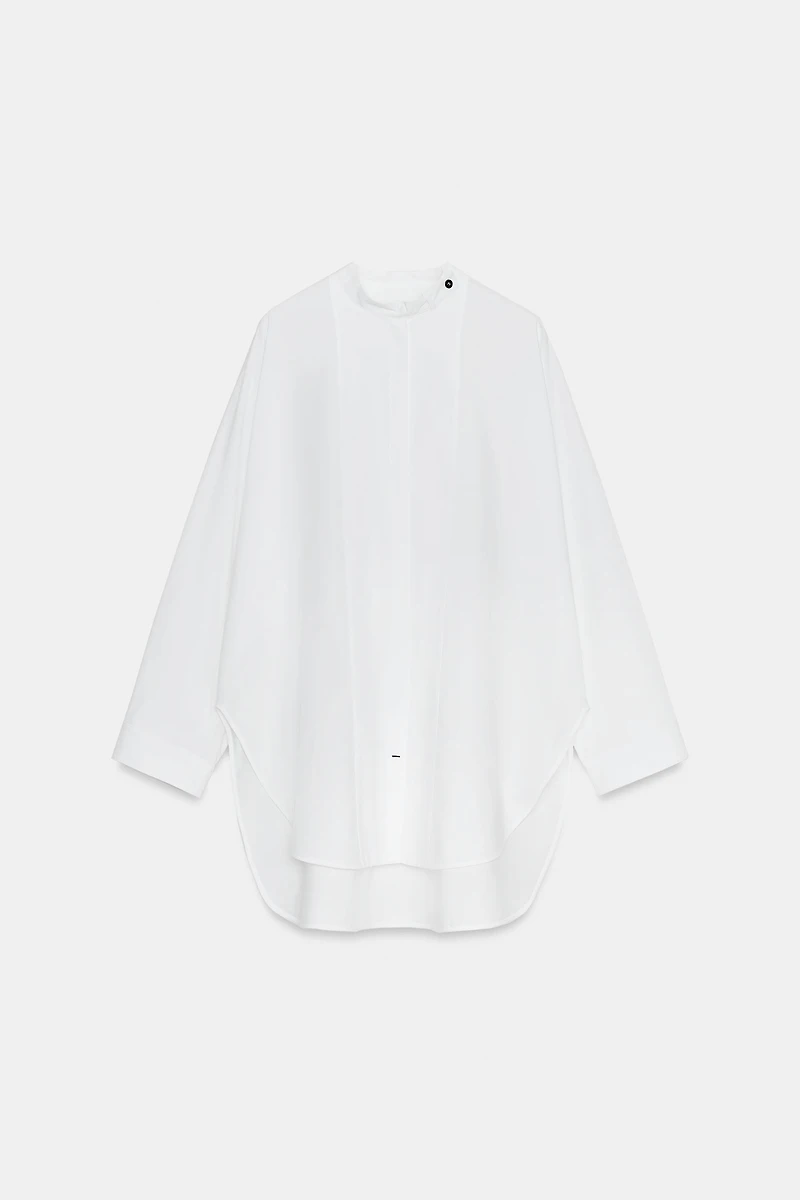 ZW COLLECTION OVERSIZED POPLIN SHIRT
