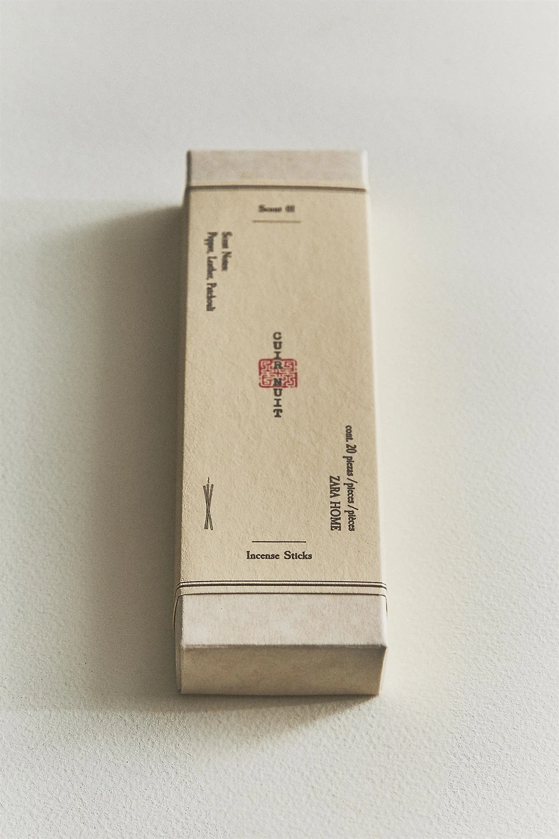 CUIR NUIT AROMATIC INCENSE STICKS (SET OF 20)