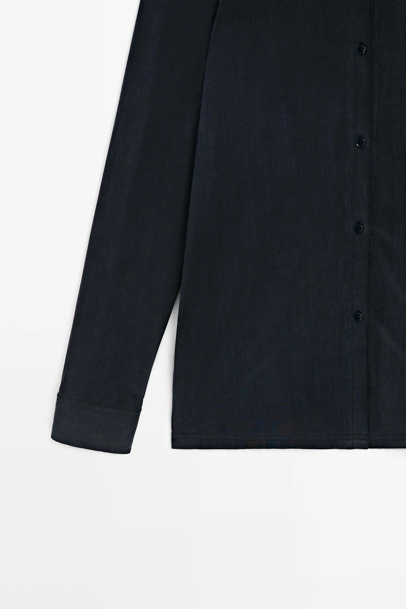 Flowing shirt with collar - STUDIO