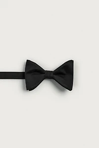 WIDE 100% SILK BOW TIE
