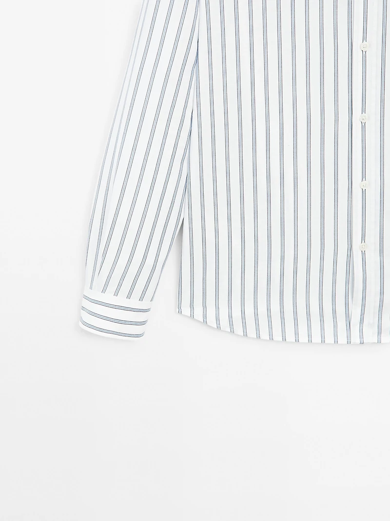 Chemise slim 100 % coton