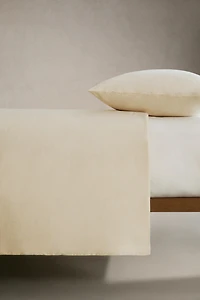 HOUSSE DE COUETTE COTON SEERSUCKER RAYÉ
