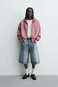 BAGGY FIT DENIM SHORTS