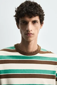 STRIPED T-SHIRT HARRY LAMBERT FOR ZARA X DISNEY