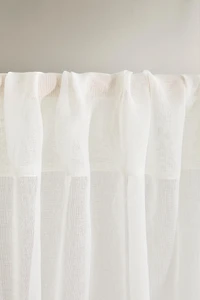 DOUBLE-WIDE LOW OPACITY CURTAIN
