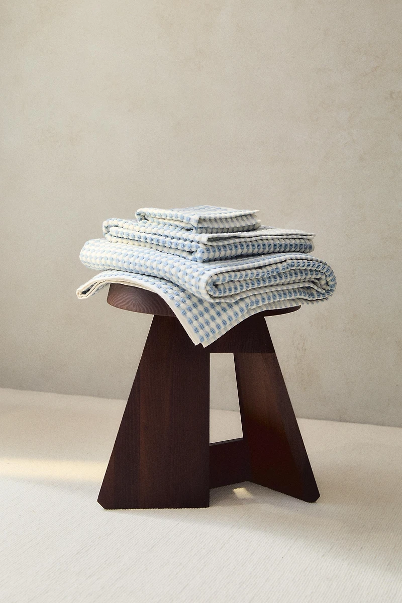 SERVIETTE DE BAIN COTON TEXTUR