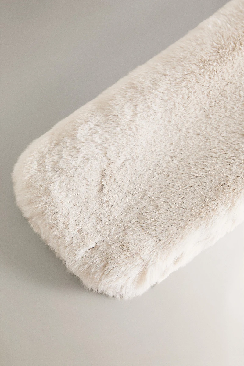 FAUX FUR HOT WATER BOTTLE