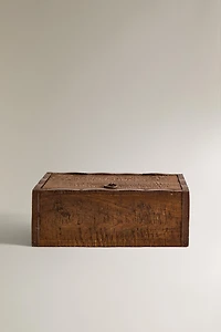 BOÎTE EN BOIS VIEILLI