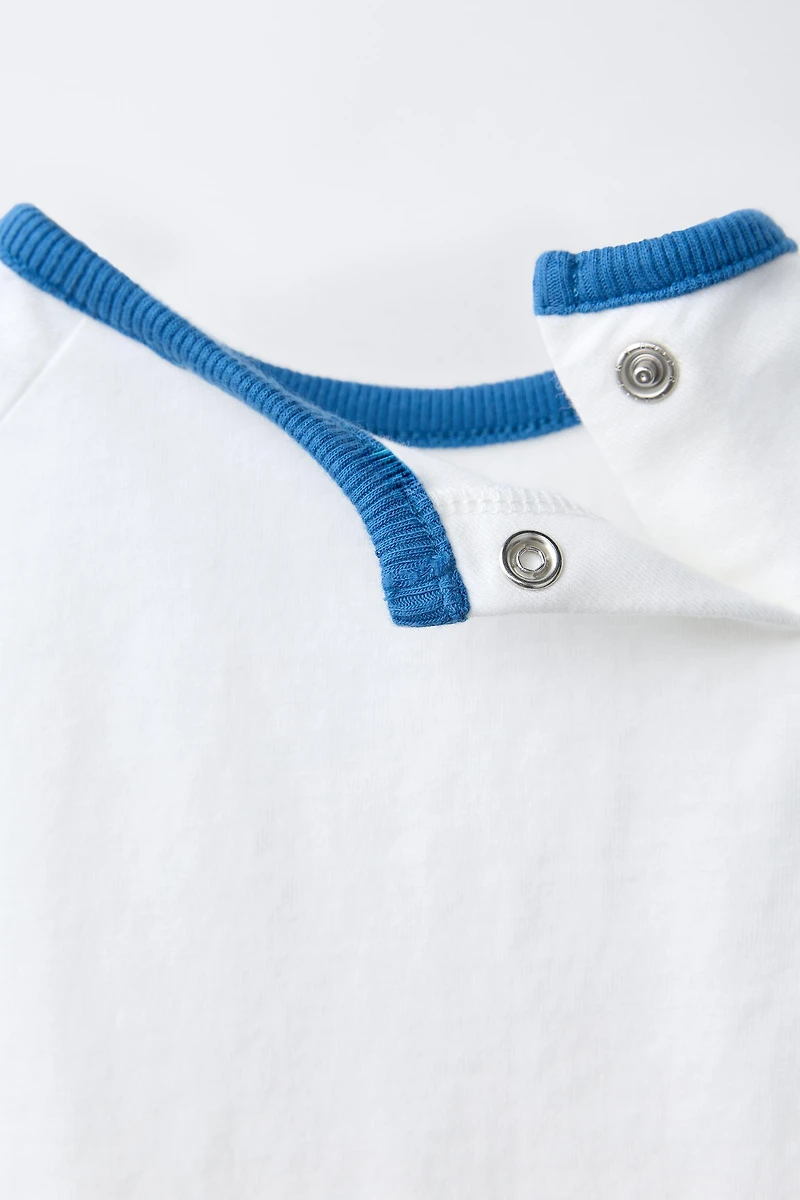 SURF DOG PRINT T-SHIRT
