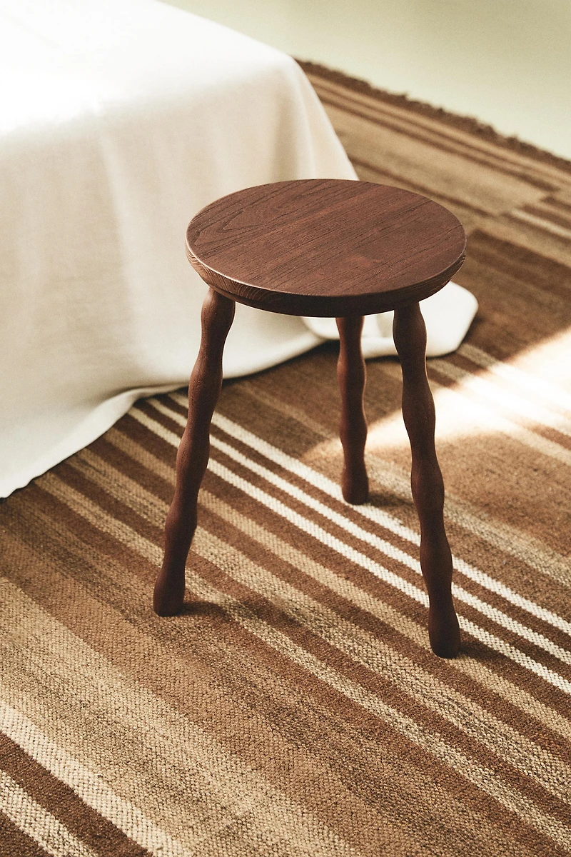 TABOURET BOIS D'ORME