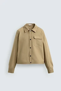 SURCHEMISE COURTE AVEC POCHE
