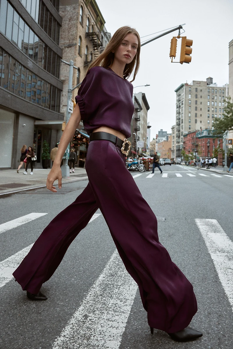 SATIN BALLOON TOP
