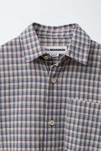 PLAID SHIRT BENSIMON ® X ZARA