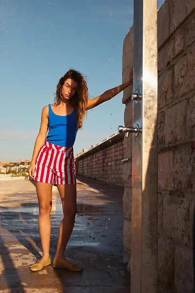 STRIPED SHORTS