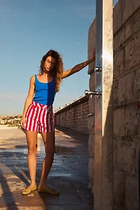 STRIPED SHORTS