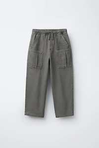 PANTALON BALLON À POCHES