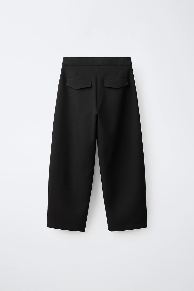 CRISS-CROSS WAIST PANTS