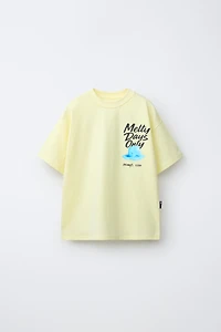 T-SHIRT À IMPRIMÉ GLACE
