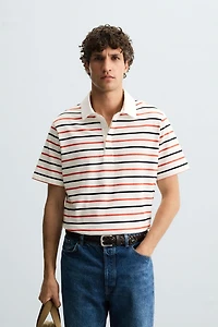 STRIPED POLO SHIRT