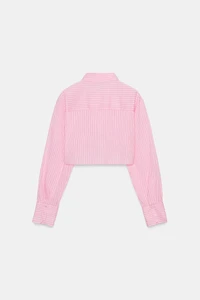 STRIPED SHORT SHIRT