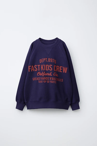 TEXT KNIT JUMPER